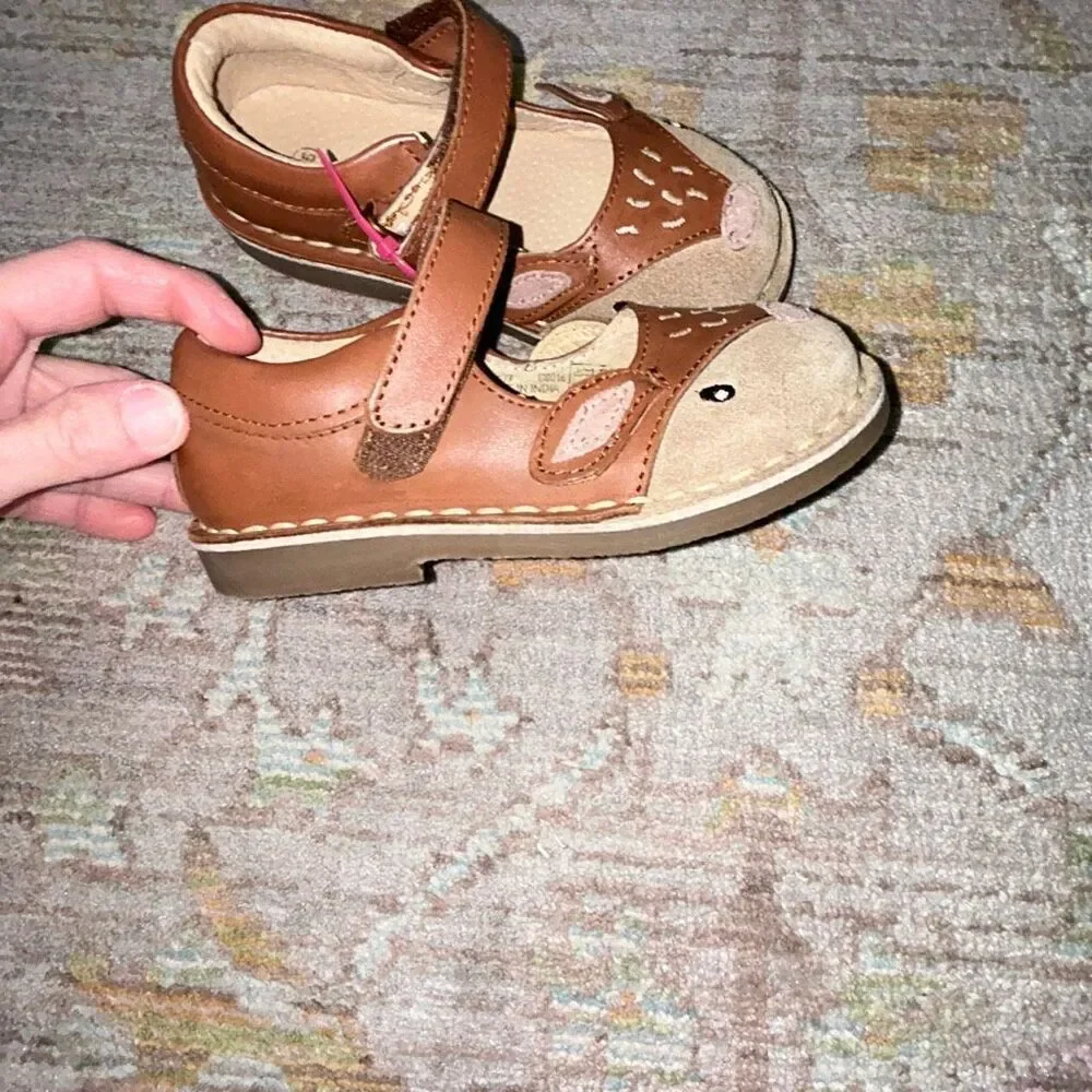 Mini Boden deer Mary Jane sz 25